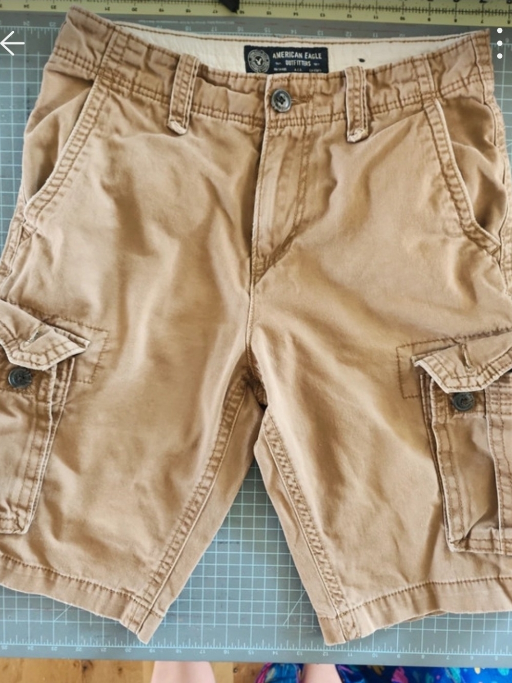 American Eagle Outfitters Men’s Tan Cargo Shorts